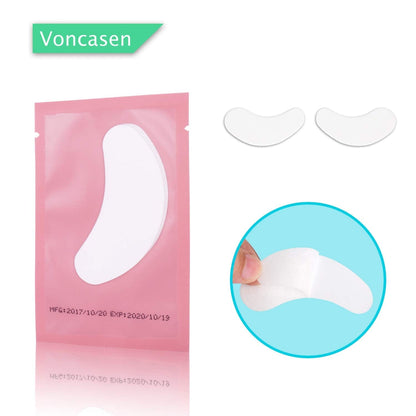 100 Pairs Set Gel Pads for Eyelash Extensions, Comfy and Cool under Eye Pads for Eyelash Extensions Eye Patches Beauty Tool Health & Beauty > Personal Care > Cosmetics > Cosmetic Tools > Skin Care Tools Voncasen   