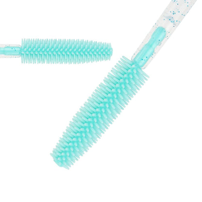 100 Pcs Silicone Mascara Wands Disposable Eyelash Brushes for Extensions Lash Applicators Makeup Tool Kit (Crystal Blue/ Mint Green) Health & Beauty > Personal Care > Cosmetics > Cosmetic Tools > Makeup Tools Mekupeu   