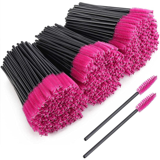 1000 PCS Disposable Eyelash Mascara Brushes Wands Applicator Makeup Brush Tool Kits,Pink Health & Beauty > Personal Care > Cosmetics > Cosmetic Tools > Makeup Tools LoveBB Pink  