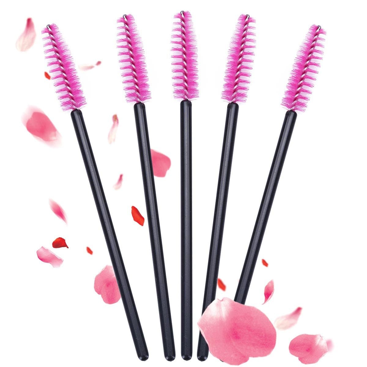 1000 PCS Disposable Eyelash Mascara Brushes Wands Applicator Makeup Brush Tool Kits,Pink Health & Beauty > Personal Care > Cosmetics > Cosmetic Tools > Makeup Tools LoveBB   
