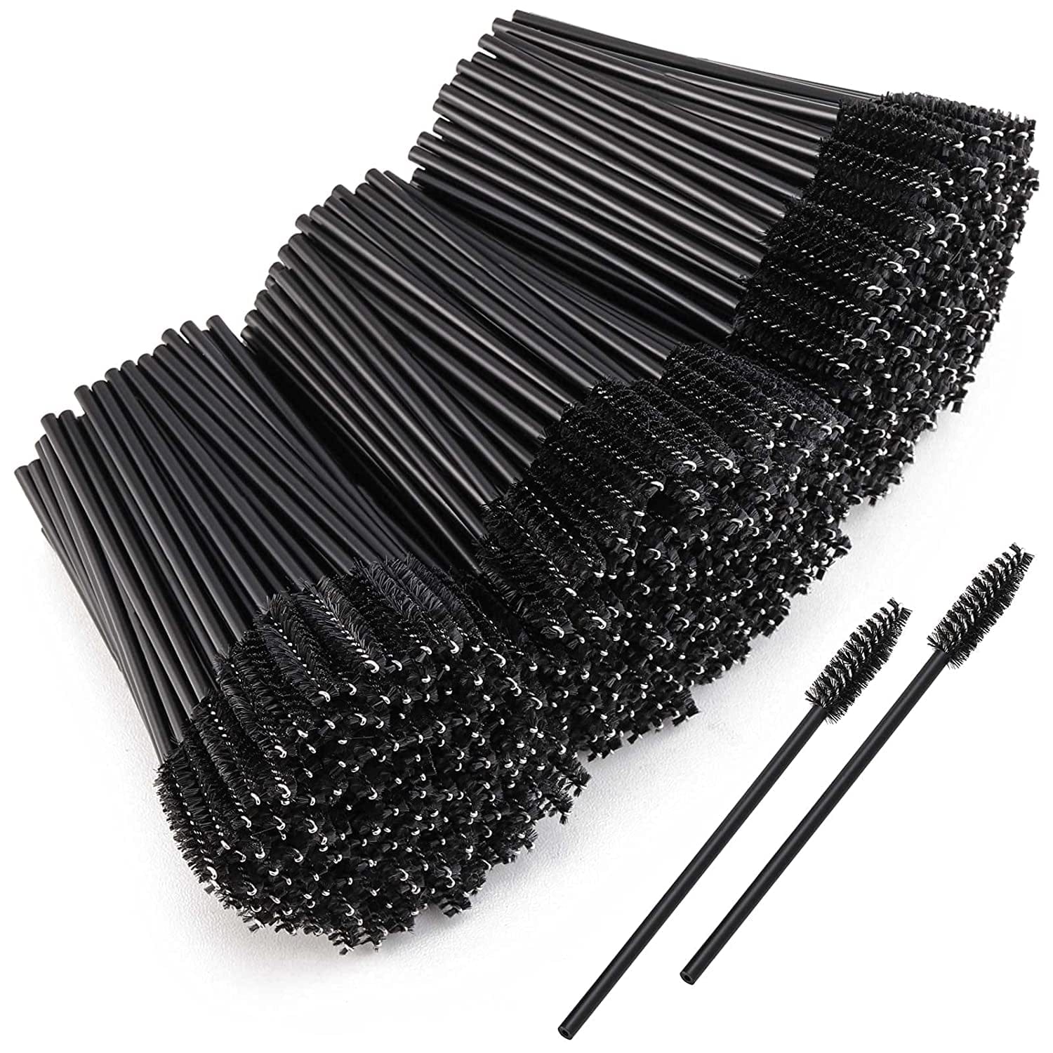 1000 PCS Disposable Eyelash Mascara Brushes Wands Applicator Makeup Brush Tool Kits,Pink Health & Beauty > Personal Care > Cosmetics > Cosmetic Tools > Makeup Tools LoveBB Black  