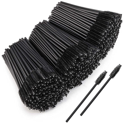 1000 PCS Disposable Eyelash Mascara Brushes Wands Applicator Makeup Brush Tool Kits,Pink Health & Beauty > Personal Care > Cosmetics > Cosmetic Tools > Makeup Tools LoveBB Black  