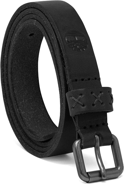 Timberland Women'S Casual Leather Belt for Jeans Apparel & Accessories > Clothing Accessories > Belts Timberland Black (Skinny) X-Large (35-39) 