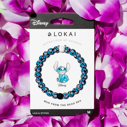 Lokai Disney Lilo and Stitch Collection Bracelets - Silicone Beaded Bracelets for Women & Men, Jewelry Fashion Bracelets Slide-On for Comfortable Fit Apparel & Accessories > Jewelry > Bracelets Lokai   