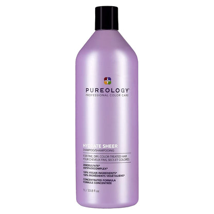 Pureology Hydrate Sheer Nourishing Shampoo Health & Beauty > Personal Care > Hair Care Pureology 33.8 Fl Oz (Pack of 1)  