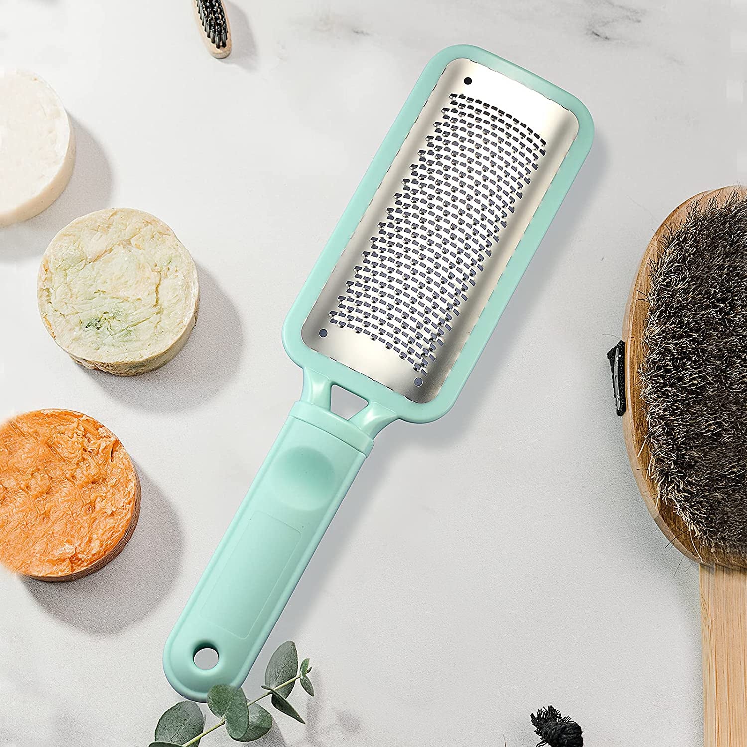 Colossal Pedicure Rasp Foot File, Gemice Professional Foot Care Pedicure Stainless Steel File to Removes Hard Skin, Can Be Used on Both Dry and Wet Feet Health & Beauty > Personal Care > Foot Care Gemice   