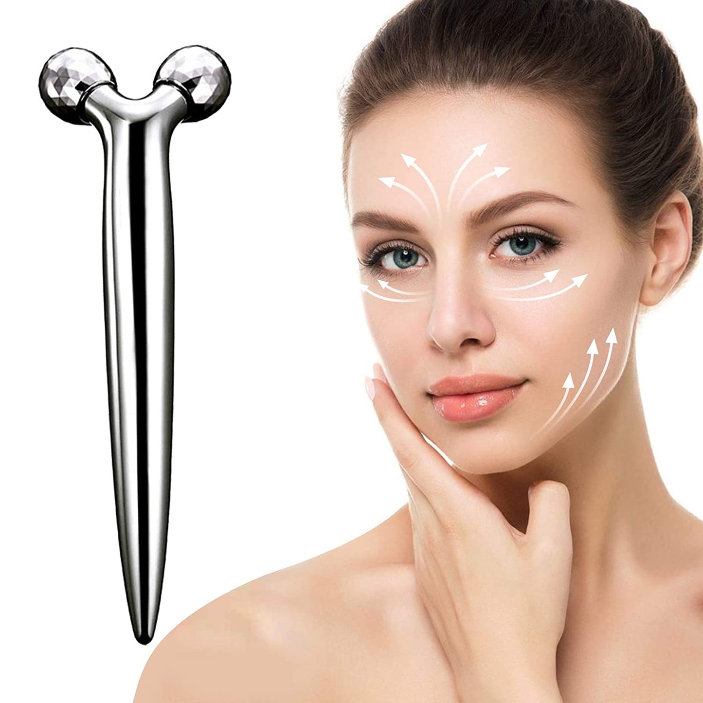 Face Roller Facial Roller Face Massager for Face Lift - Facial & Body Beauty Roller Skin Care Tool for Face, Eyes, Neck, Body Health & Beauty > Personal Care > Cosmetics > Cosmetic Tools > Skin Care Tools Sinikoro   