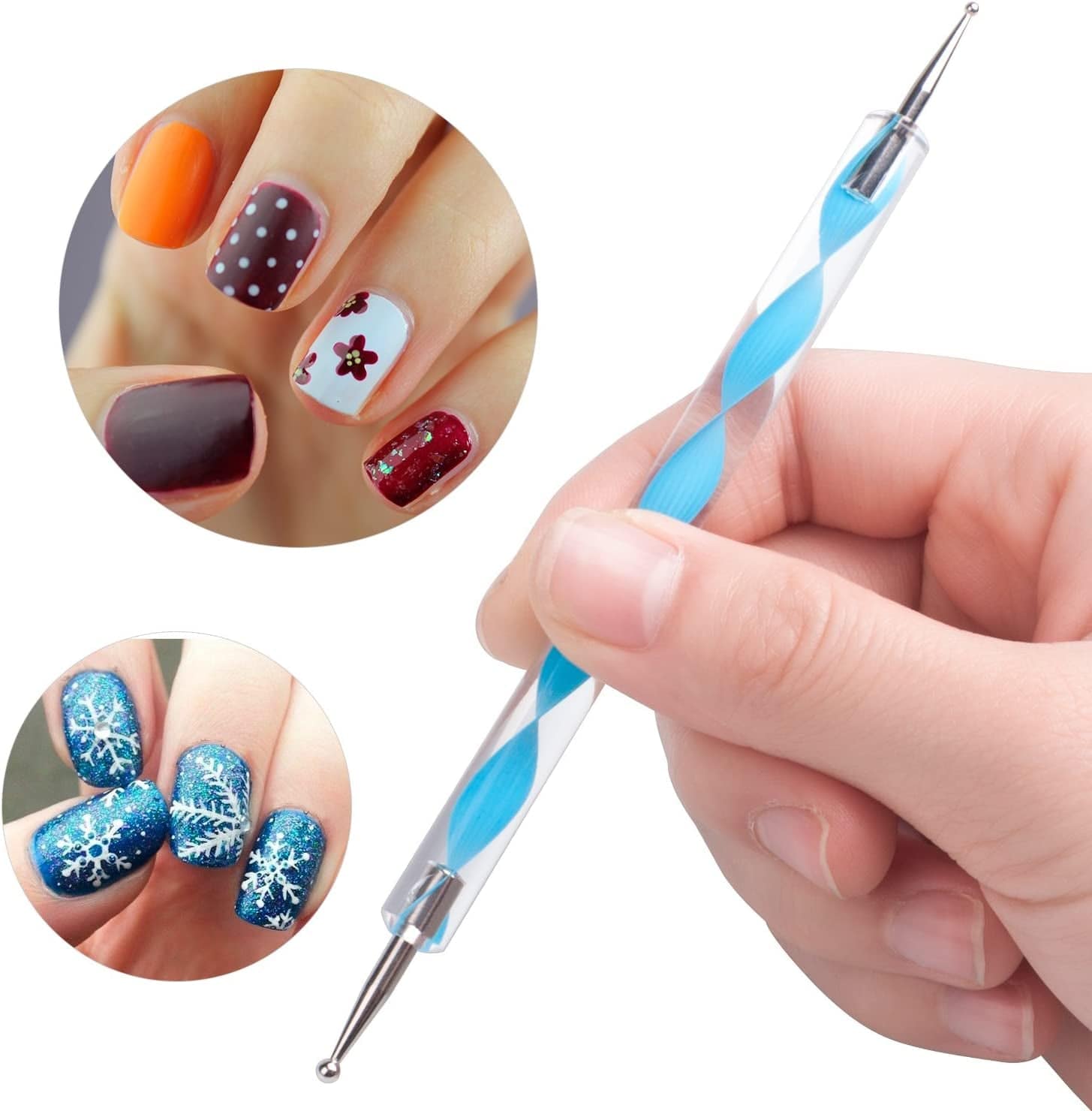 10PCS Dotting Tools Set for Nail Art, Embossing Stylus for Painting Health & Beauty > Personal Care > Cosmetics > Cosmetic Tools > Nail Tools Petutu   