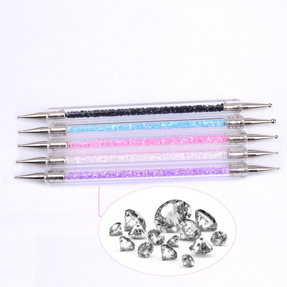 10Pcs Nail Art Gel Carving Pen Nail Dotting Tool Silicone Nail Brushe Set Nail Tools Pottery Clay Sculpting Tools,Acrylic Nail Dotting Pen 2 Way Double Ended Health & Beauty > Personal Care > Cosmetics > Cosmetic Tools > Nail Tools Bysiter   