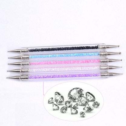 10Pcs Nail Art Gel Carving Pen Nail Dotting Tool Silicone Nail Brushe Set Nail Tools Pottery Clay Sculpting Tools,Acrylic Nail Dotting Pen 2 Way Double Ended Health & Beauty > Personal Care > Cosmetics > Cosmetic Tools > Nail Tools Bysiter   