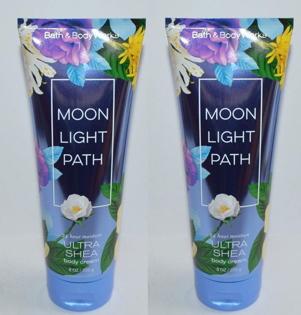 Bath and Body Works 2 Pack Moonlight Path Ultra Shea Body Cream 8 Oz. Health & Beauty > Personal Care > Cosmetics > Bath & Body Bath and Body Works   