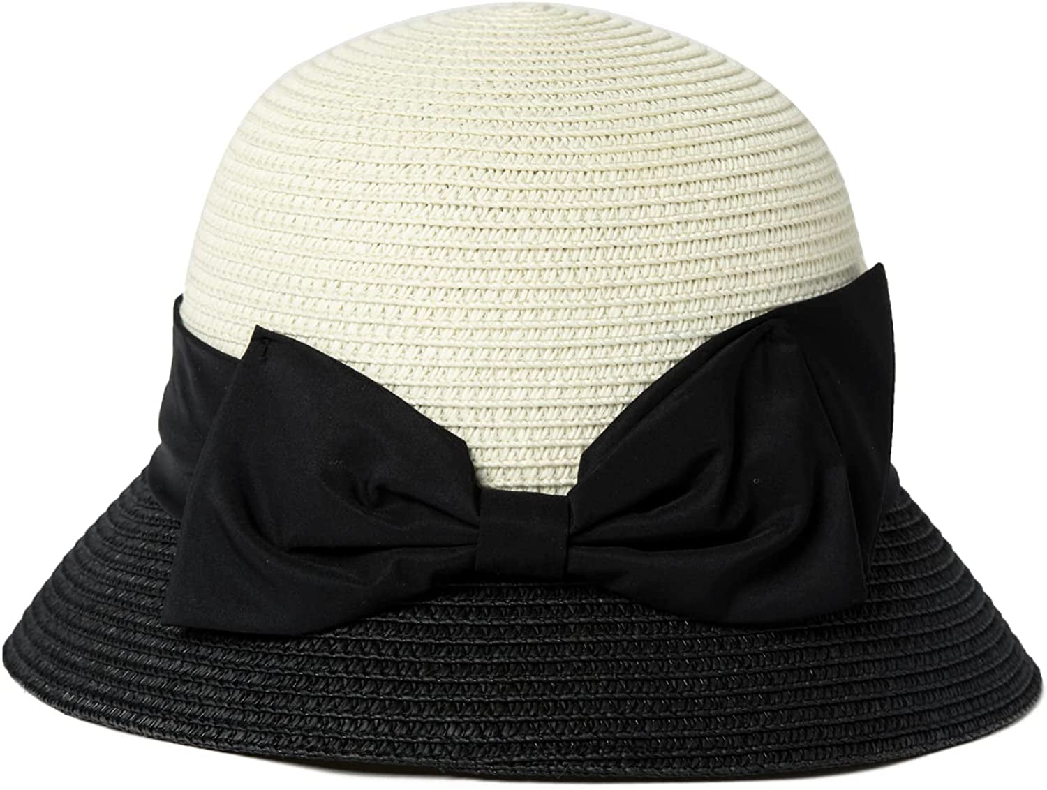 Comhats Straw Sun Hats for Women Summer Bucket UV Sun Protection Packable Foldable Fishing Gardening Hiking Travel Apparel & Accessories > Clothing Accessories > Hats Comhats 89316#white/Black Medium 