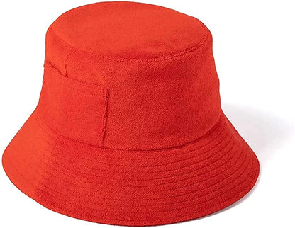 Lack of Color Women'S Wave Terrycloth Bucket Hat Apparel & Accessories > Clothing Accessories > Hats Lack of Color Cherry Medium-Large 