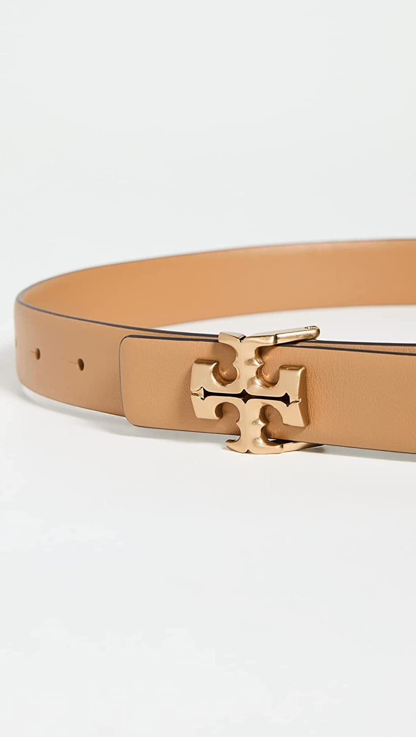 Tory Burch Women'S 1" Kira Logo Belt Apparel & Accessories > Clothing Accessories > Belts Tory Burch   
