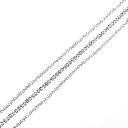 Rhinestone Body Chains Jewelry for Women and Girls Sexy Belly Waist Chain Bikini Beach Accessories Apparel & Accessories > Jewelry > Body Jewelry FNQUFUJ   