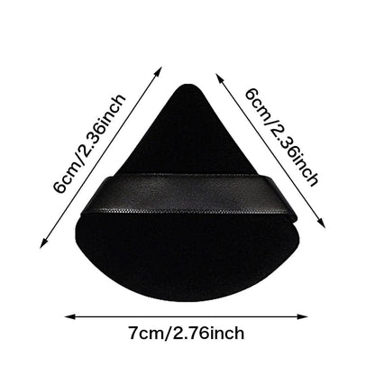 12 Pieces Triangle Powder Puff Makeup Sponge, Soft Velour Makeup Puff for Powder Black Makeup Sponge Powder Puffs Forface Powder Face Body Mineral Powder Makeup Tools Health & Beauty > Personal Care > Cosmetics > Cosmetic Tools > Makeup Tools Pimoys   