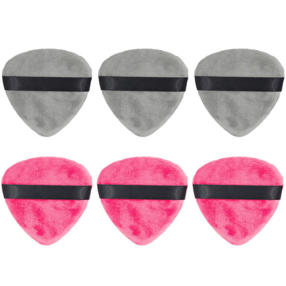 12 Pieces Triangle Powder Puff Makeup Sponge, Soft Velour Makeup Puff for Powder Black Makeup Sponge Powder Puffs Forface Powder Face Body Mineral Powder Makeup Tools Health & Beauty > Personal Care > Cosmetics > Cosmetic Tools > Makeup Tools Pimoys 6 pce  