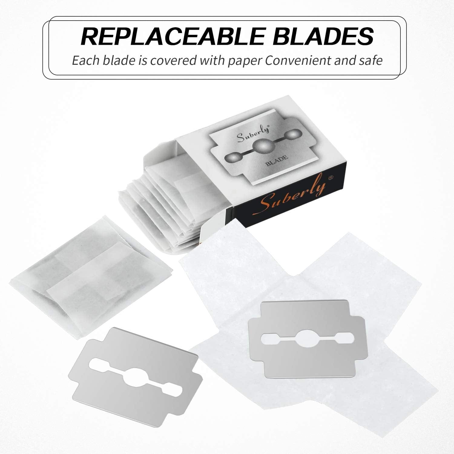 120 Pieces Callus Shaver Replacement Blades Corn Plane Blades Stainless Steel Blades Foot Care Tool for Removing Callus Health & Beauty > Personal Care > Foot Care Mudder   