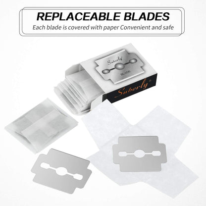 120 Pieces Callus Shaver Replacement Blades Corn Plane Blades Stainless Steel Blades Foot Care Tool for Removing Callus Health & Beauty > Personal Care > Foot Care Mudder   