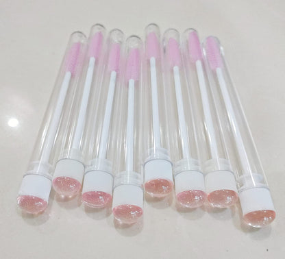 I-Laesh 50 Pcs Lash Brush Eyelash Brushes for Eyelash Extensions Spoolies Cleaning Mascara Wands Tube Diamond Disposable Makeup Tool Applicator Set Sanitary Extension Supplies (Assorted Color) Health & Beauty > Personal Care > Cosmetics > Cosmetic Tools > Makeup Tools i-laesh Star River Pink 20 PCS 