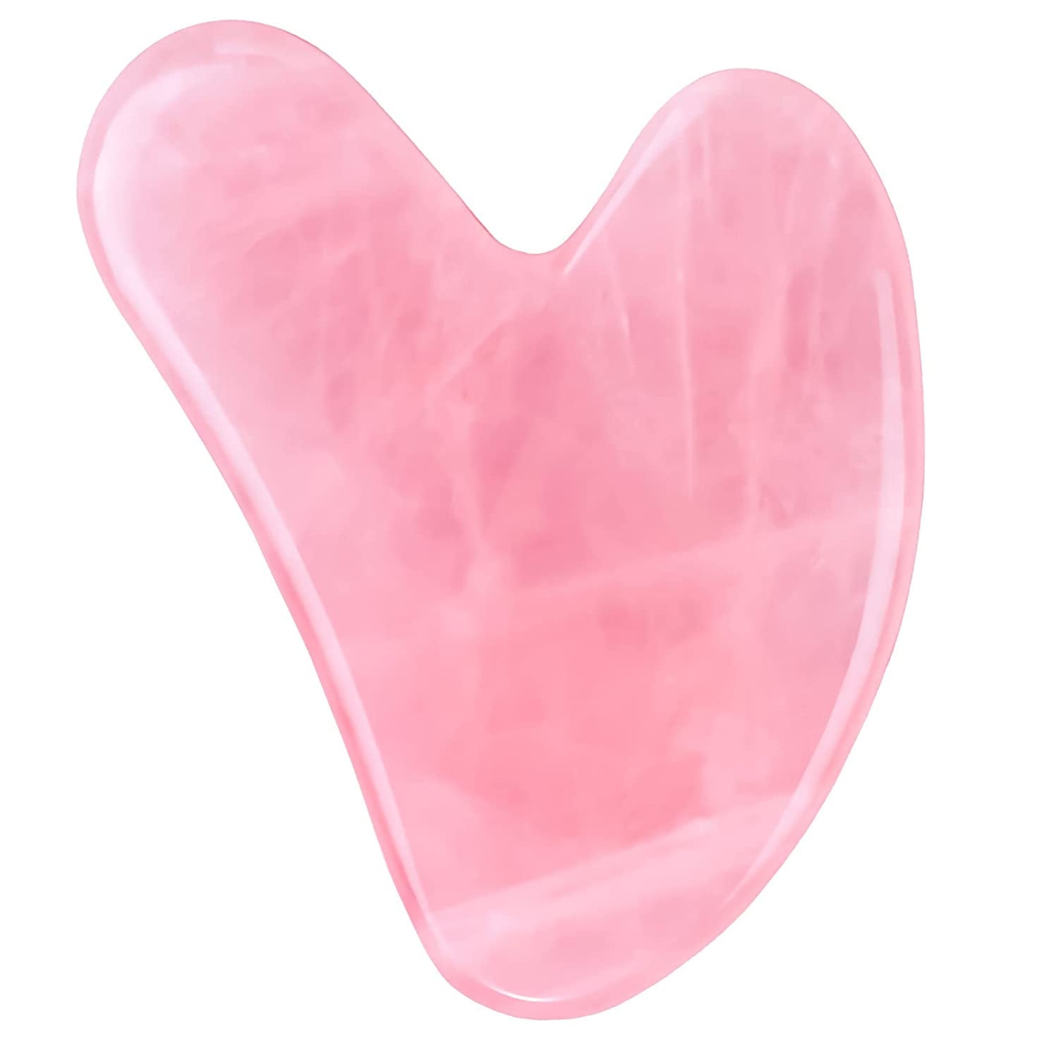 Jade Face Roller and Gua-Sha Set - Rose Quartz Gua Sha Massage Tools for anti Aging, Beauty Treatment,Guasha Jade Stone for Body,Face，The Best Gift Health & Beauty > Personal Care > Cosmetics > Cosmetic Tools > Skin Care Tools MidRunEd gua sha-pink  