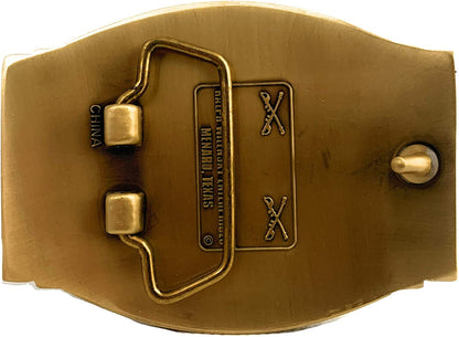 US Army 1St Cavalry Divison CSIB, Americas First Team, Solid Bronze Belt Buckle Apparel & Accessories > Clothing Accessories > Belt Buckles Generic   