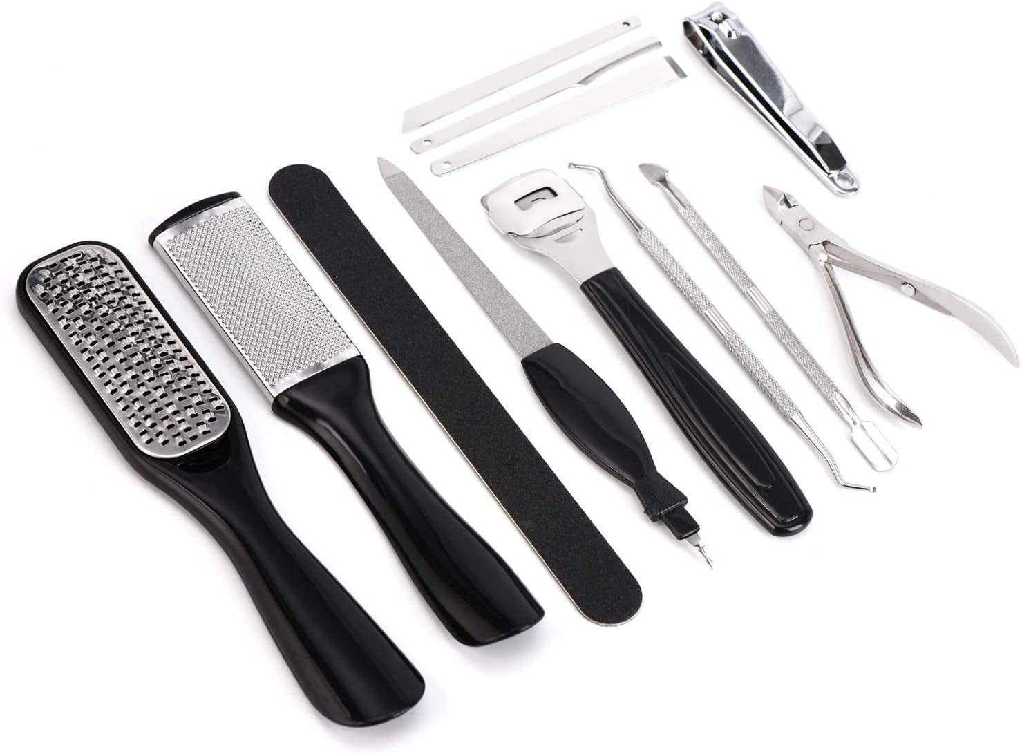 Lanvier Foot File Rasp Kits Professional Pedicure Tools to Remove Callus, Dead Skin and Other Foot Care for Women Men Home Health & Beauty > Personal Care > Foot Care Lanvier   