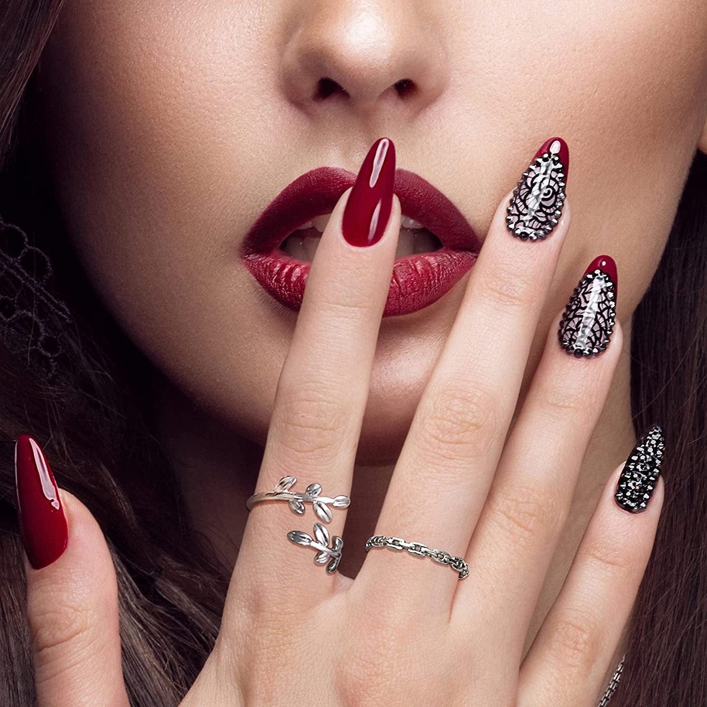 12Pcs Arrow Knot Wave Rings for Women Open Rings Set Adjustable Stackable Thumb Open Rings Set