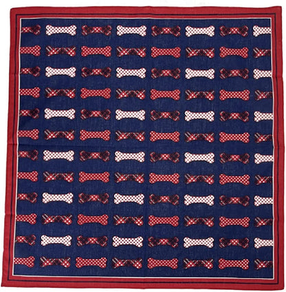 12Pcs Bandana 100% Cotton Custom Fashion Paisley Design Multifunctional Outdoor Square Handkerchief Apparel & Accessories > Clothing Accessories > Bandanas & Headties Vamqor Dog Bandana  
