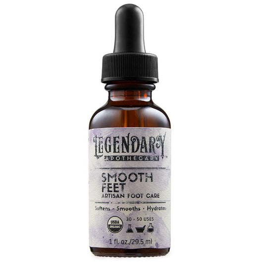 Legendary Apothecary Organic Oil - Organic Oil for Smooth Feet - USDA Certified Organic Oil for Dry Feet, Cracked Heels, Corns - 1 Fl.Oz Health & Beauty > Personal Care > Foot Care Legendary Apothecary   