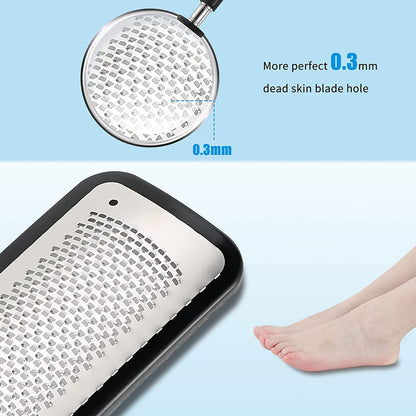 Dr.Nail Callus Remover for Feet Professional Colossal Foot Rasp and Stainless Steel Foot Flie Scrubber Pedicure Tool to Foot Care Remove Hard Skin Can Be Used to Wet and Dry Feet (Large) Health & Beauty > Personal Care > Foot Care Dr.nail   