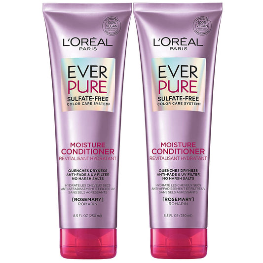 L'Oreal Paris Everpure Moisture Sulfate Free Conditioner for Color-Treated Hair, 8.5 Ounce (Set of 2) Health & Beauty > Personal Care > Hair Care L'Oreal Paris Conditioner 8.5 fl. Oz 