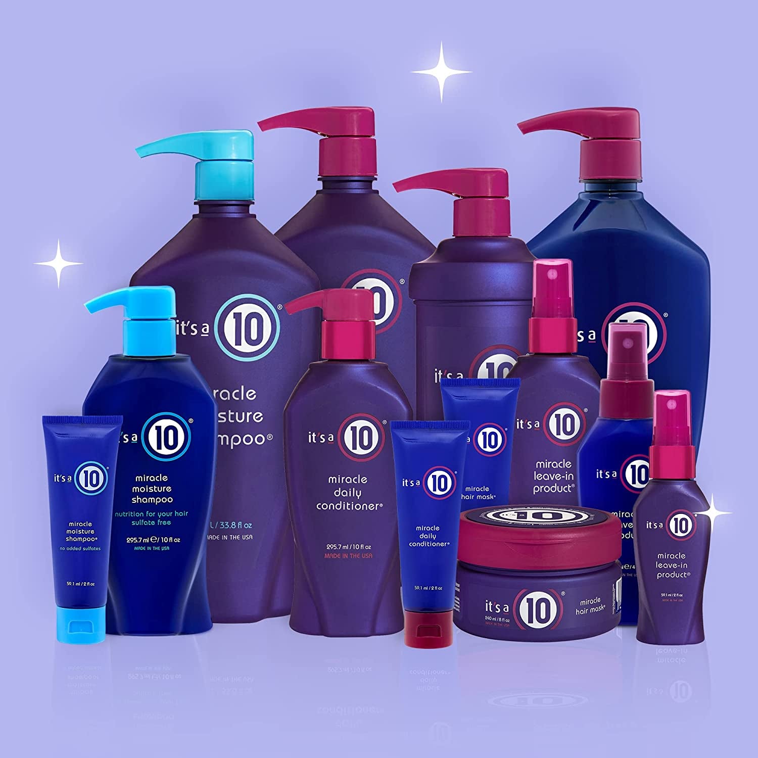 It'S a 10 Haircare Miracle Leave-In Conditioner Spray - 10 Oz. - 2Ct Health & Beauty > Personal Care > Hair Care It's a 10 Haircare   