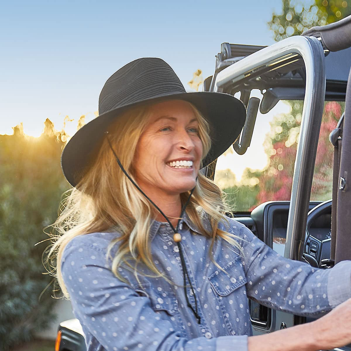 Coolibar UPF 50+ Women'S Tempe Sun Hat - Sun Protective Apparel & Accessories > Clothing Accessories > Hats Coolibar   