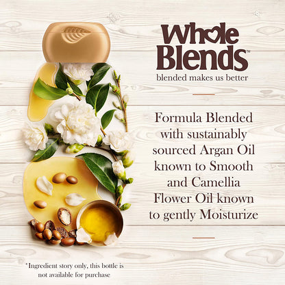 Garnier Whole Blends Illuminating Shampoo, Moroccan Argan Oil & Camellia Oil Infused Dry Hair Care for Silky, Shiny Hair, 12.5 Oz , 3 Count Health & Beauty > Personal Care > Hair Care Garnier   