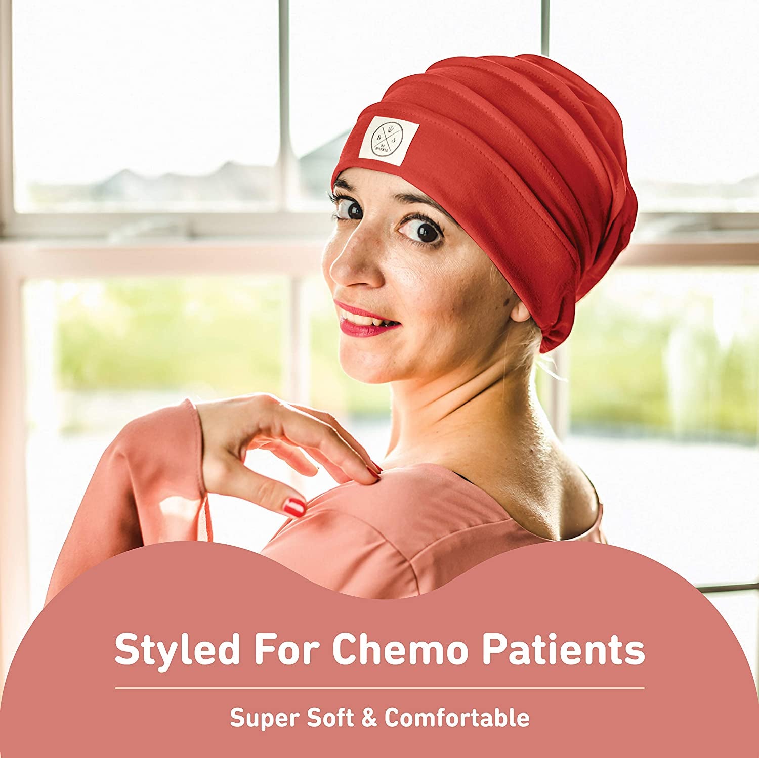 Be Sparkle Slouchy Headwraps, Cancer Headwear for Women Perfect for Chemo or Hair Loss Apparel & Accessories > Clothing Accessories > Headwear BS BE SPARKLE   