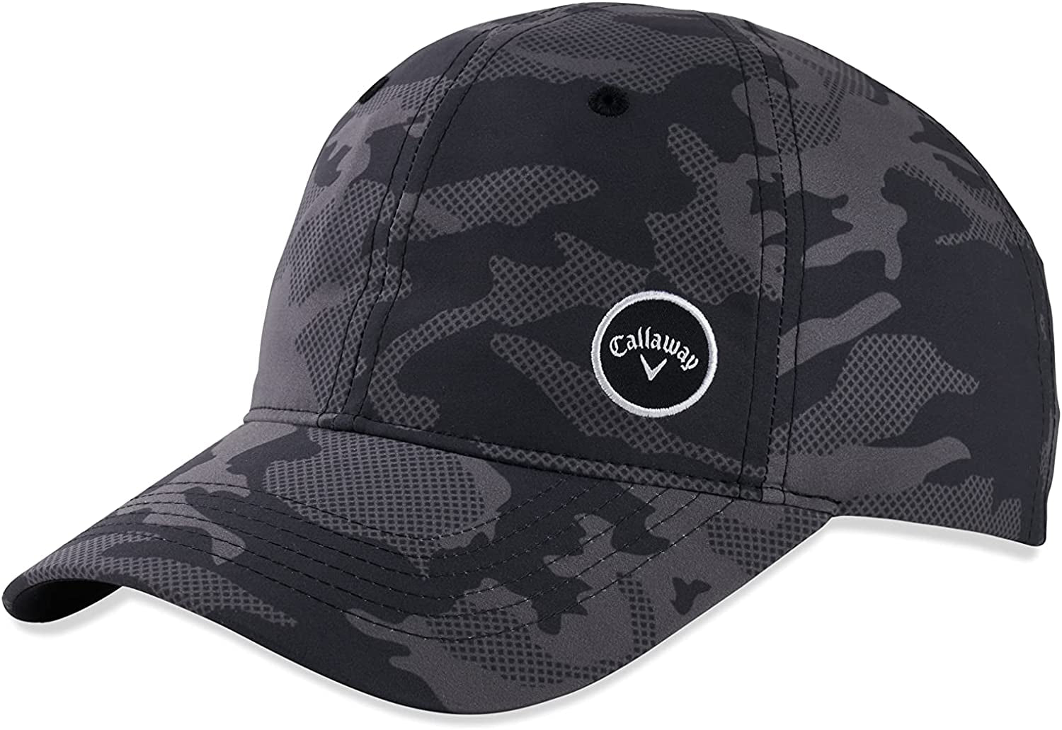 Callaway Women'S Hw Cg Ladies High Tail 22 Hw Cg Ladies High Tail Palm Print 22 Apparel & Accessories > Clothing Accessories > Hats KYLIE MAX Black Camo One Size 