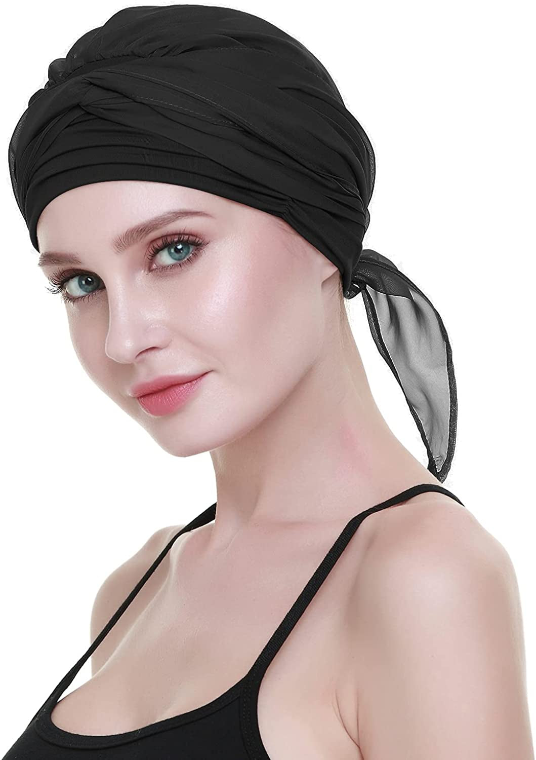 Chemo Headwear Headwrap Scarf Cancer Caps Gifts for Hair Loss Women Apparel & Accessories > Clothing Accessories > Bandanas & Headties FocusCare   