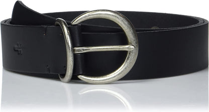 Frye Women'S 38Mm Leather Belt Apparel & Accessories > Clothing Accessories > Belts Frye Black Medium 