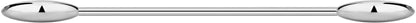 14G-16G Internally Threaded Titanium Straight Barbell Body Piercing Jewelry (Sold Individually) Apparel & Accessories > Jewelry > Body Jewelry Forbidden Body Jewelry 16G 10mm (3/8") 3mm Balls  