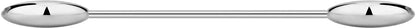 14G-16G Internally Threaded Titanium Straight Barbell Body Piercing Jewelry (Sold Individually) Apparel & Accessories > Jewelry > Body Jewelry Forbidden Body Jewelry 16G 12mm (1/2") 4mm Balls  