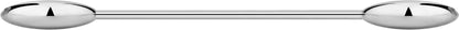 14G-16G Internally Threaded Titanium Straight Barbell Body Piercing Jewelry (Sold Individually) Apparel & Accessories > Jewelry > Body Jewelry Forbidden Body Jewelry 14G 14mm (9/16") 5mm Balls  