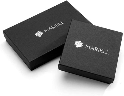 14K Gold & Pearl round CZ Bridal Bracelet & Earrings Set - Wedding Jewelry Sets for Bridesmaids