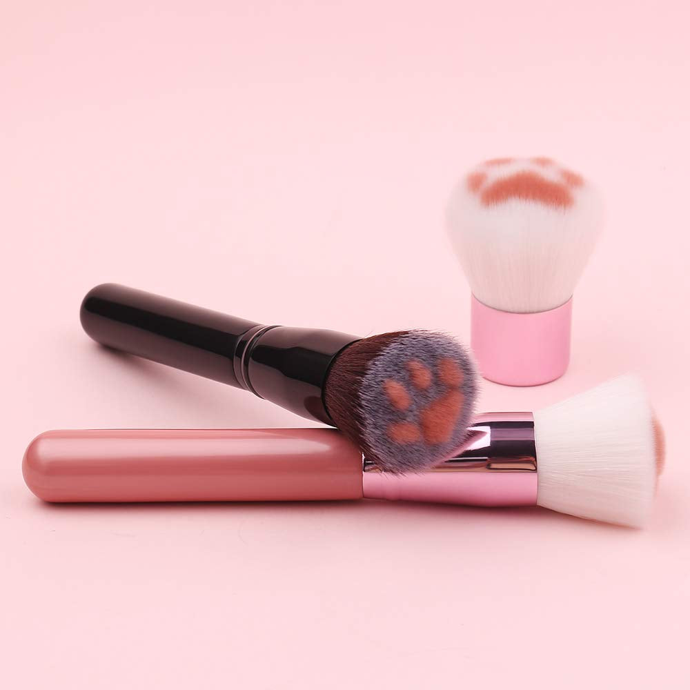 Cat Paw Foundation Makeup Brush - Professional Cosmetic Brush of Foundation Brushes, Powder Brush Blush Brush, Concealer Brush, Contour Brush, Powder Brush Cosmetic Tool (4PCS NEW SET) Health & Beauty > Personal Care > Cosmetics > Cosmetic Tools > Makeup Tools rongji jewelry   