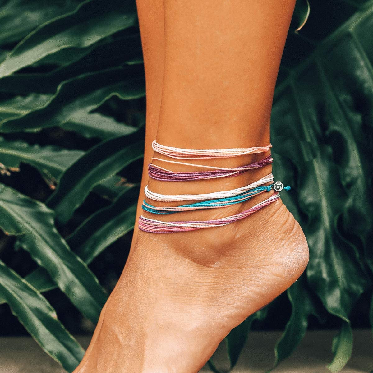 Pura Vida Originals Anklet - Plated Charm, Adjustable Band - 100% Waterproof Apparel & Accessories > Jewelry > Anklets Pura Vida   