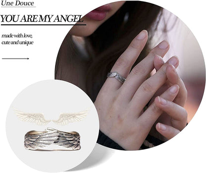 16 Pcs Silver Plated Frog Rings Set, Cute Animal Open Rings Pack, Vintage Goth Y2K Matching Rings, Cute and Stylish, Snake, Hug, Smiley Face, Moon and Sun Rings for Couples, Gift for Women Men Girls