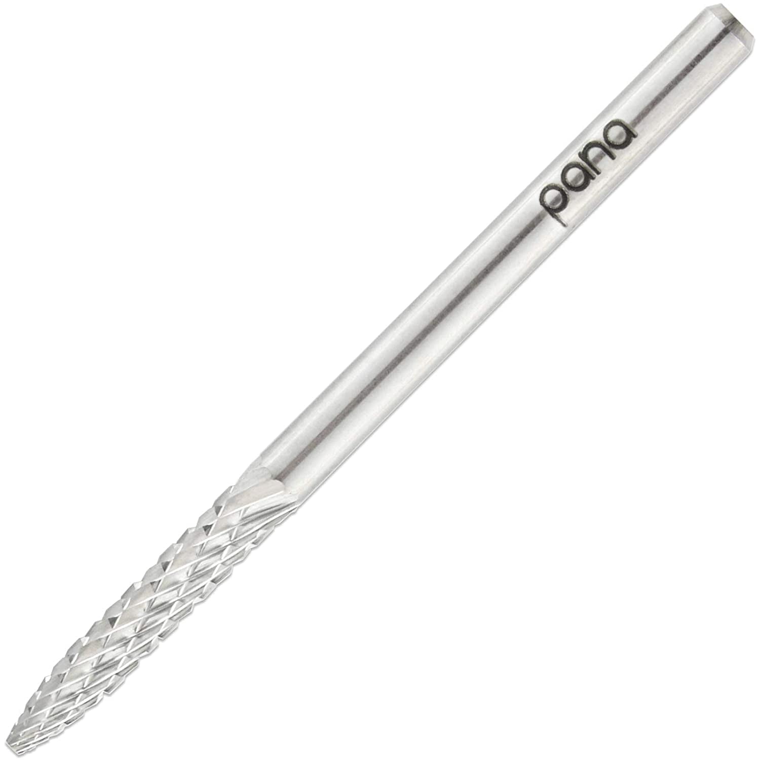 Premium PANA 3/32" Cuticle Clean Nail Carbide Bit for Professional, Nail Salon, Nail Trimmer, under Nail Cleaner, Electric Drill Machine, Manicure Tools (Silver-Snake Head, Fine) Health & Beauty > Personal Care > Cosmetics > Cosmetic Tools > Nail Tools PANA Silver-UNC Medium 