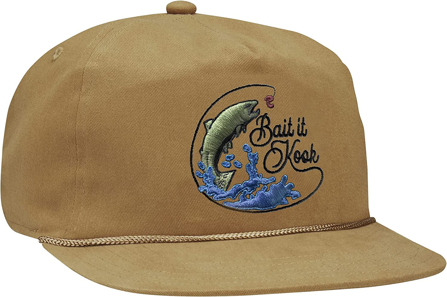 Coal Field Vintage Rope Strapback Hat Apparel & Accessories > Clothing Accessories > Headwear Coal Light Brown  