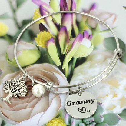 Hutimy Granny Gifts Bracelet for Women Jewelry for Granny Bangle Bracelets Jwelry Best Gift for Granny Bracelet Apparel & Accessories > Jewelry > Bracelets Hutimy Jewelry   