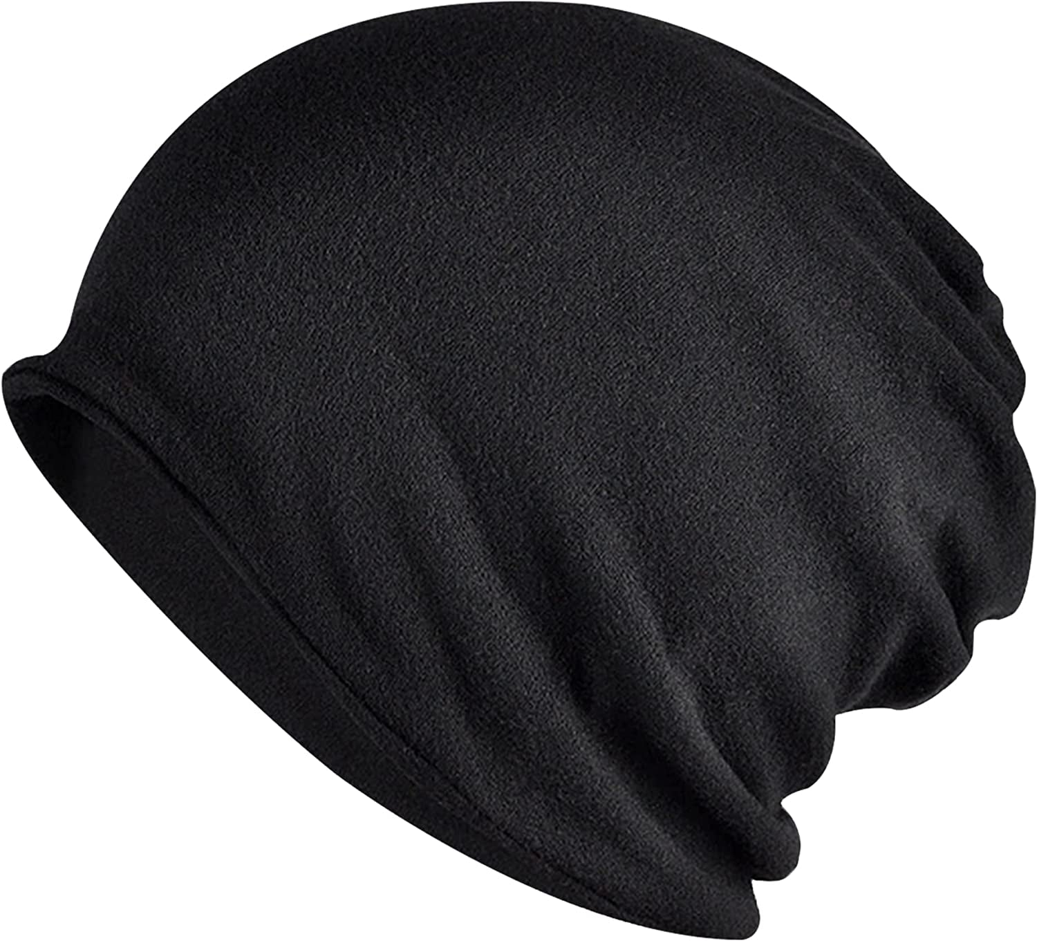ELLEWIN Cotton Slouchy Beanie Hip-Hop Soft Lightweight Running Beanie Adult Dwarf Hats Chemo Cap for Men Women Apparel & Accessories > Clothing Accessories > Headwear Does Not Apply   